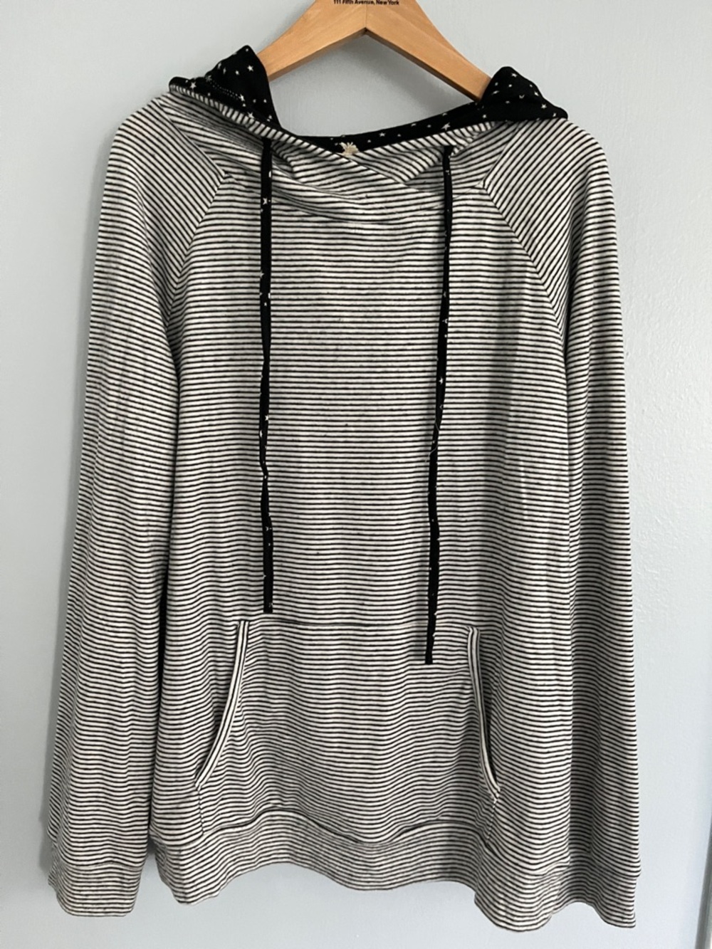 Cozy Star Lined Brushed Knit Hoodie